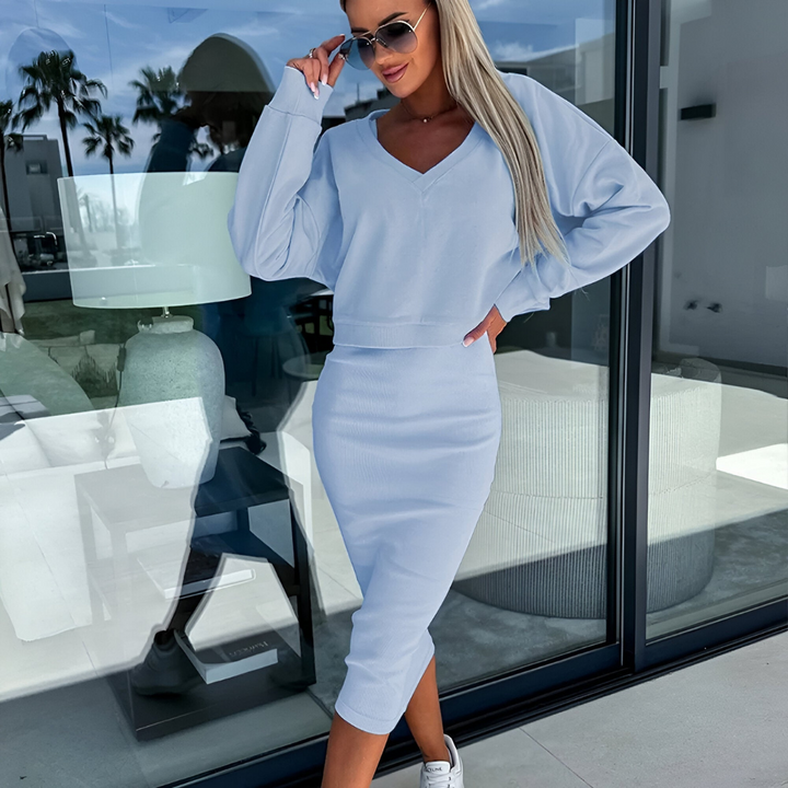 Edith™ | Top and Dress Set